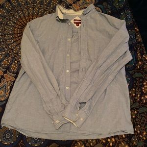Jean button up